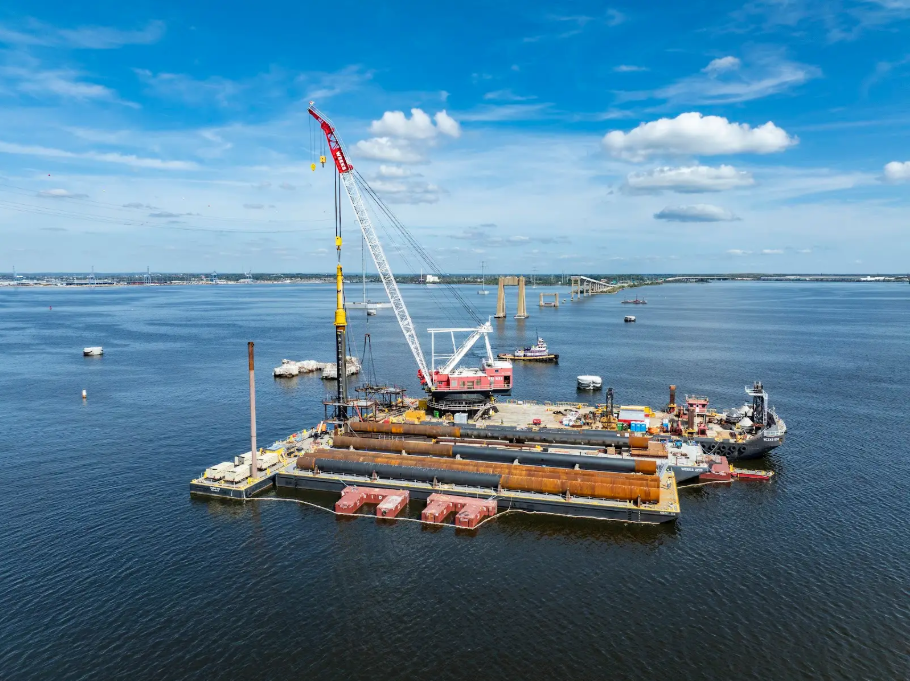 Progress Continues as Test Pile Program