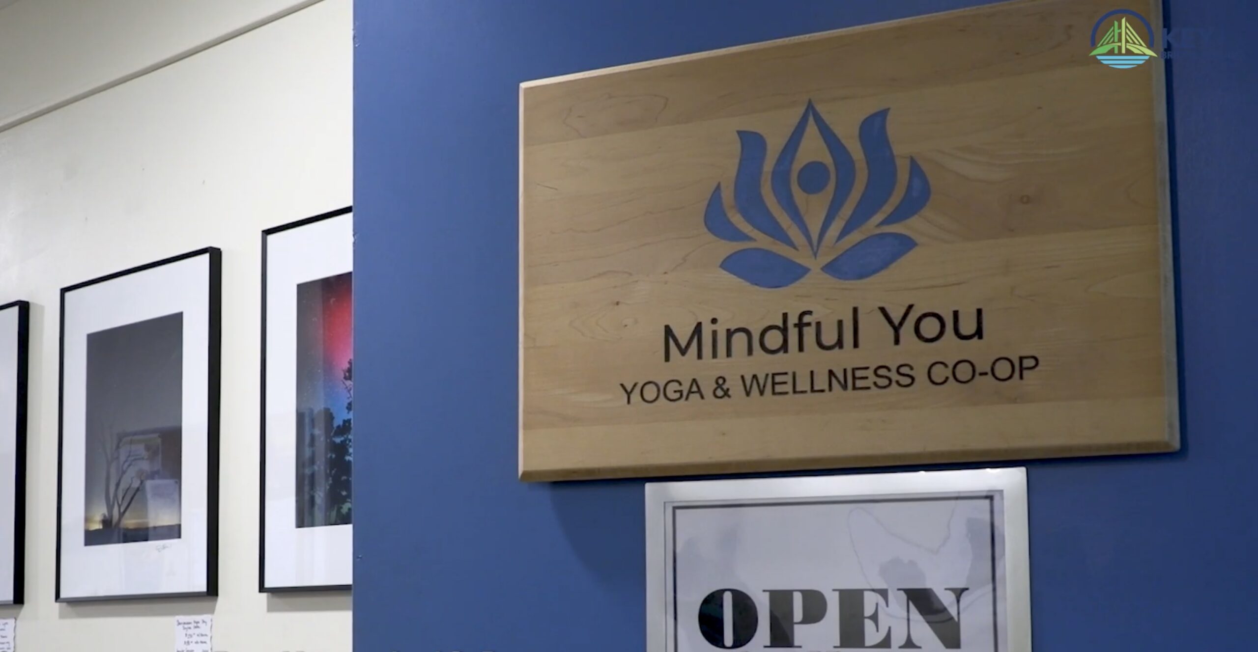 Mindful You Yoga Sign