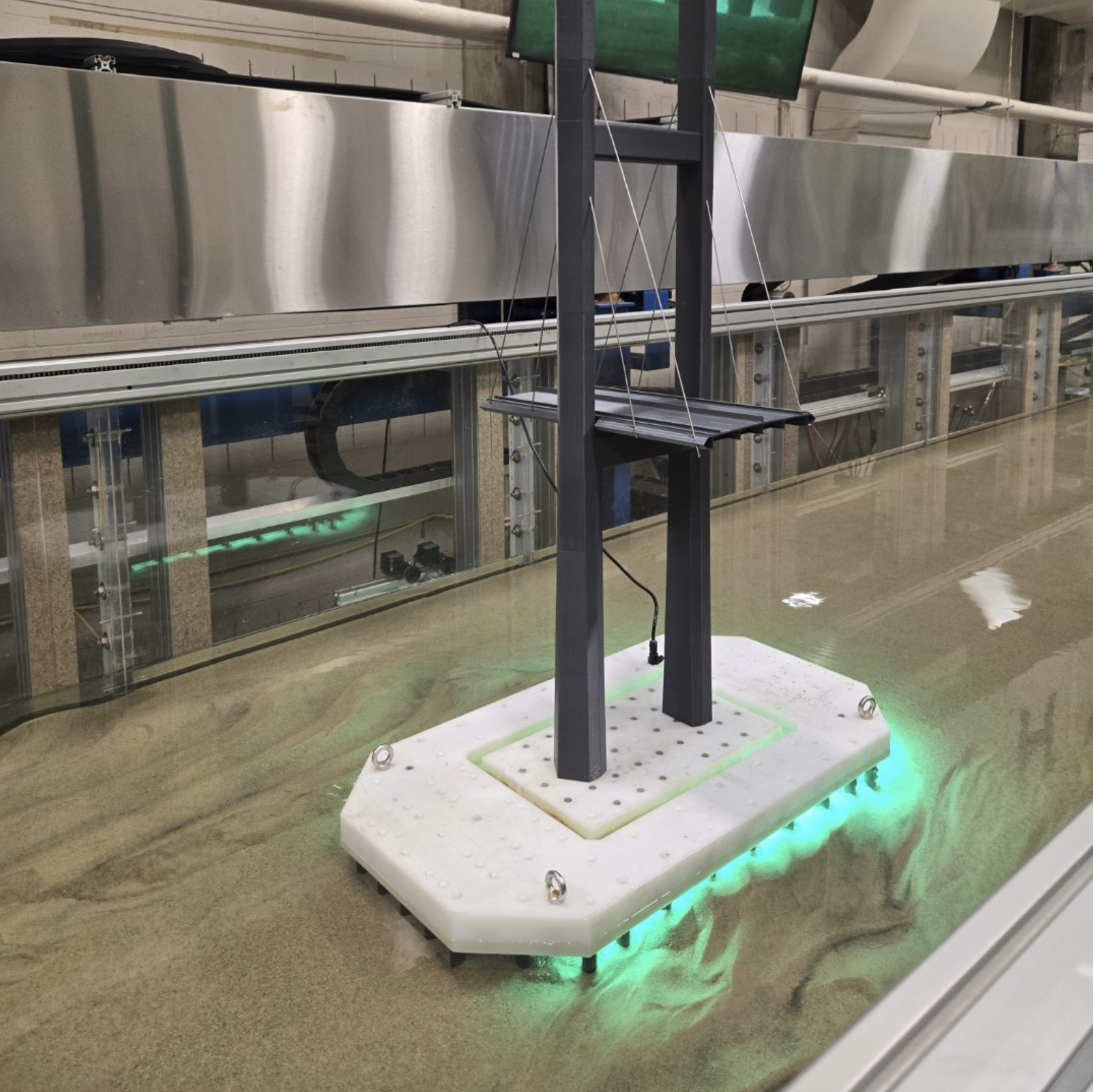 Image of the scour testing