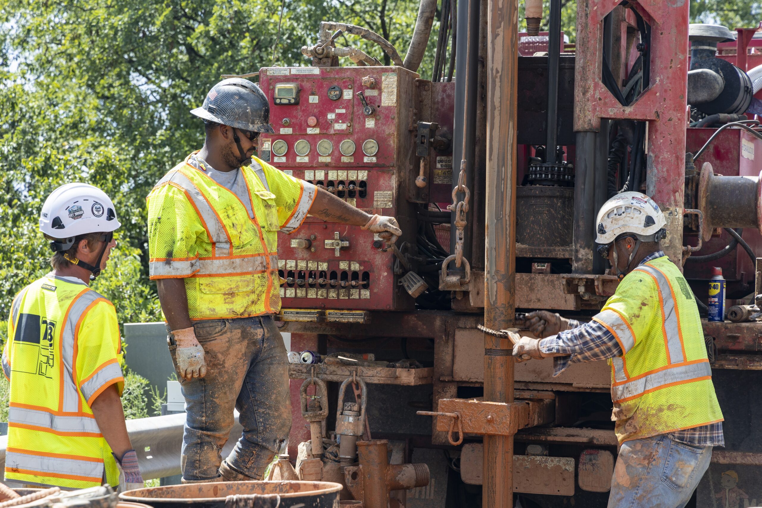 Image of construction workers,